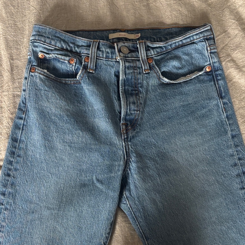 Levi's Classic Blue Straight Jeans